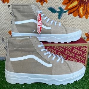 Vans Sentry Sk8-Hi Light Brown men’s sneakers - boots